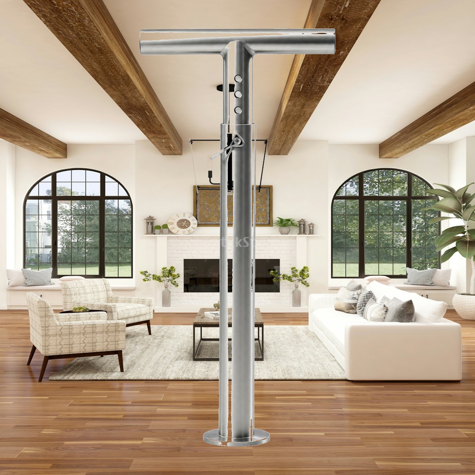 Home Bar Set - 304 Stainless Steel Adjustable Kettlebell Bar