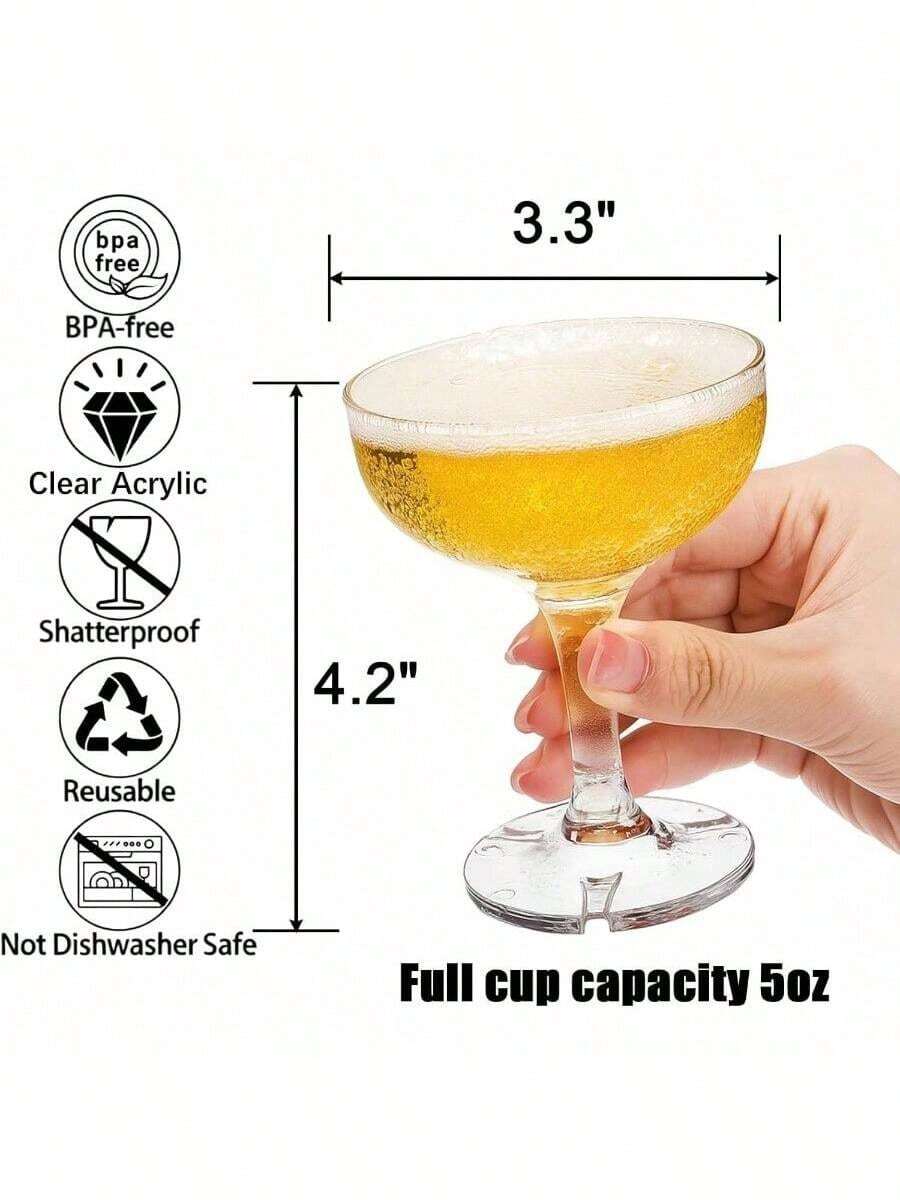Set Of 20 Coupe Cocktail Glass - огляд і ціна Home Bar Set