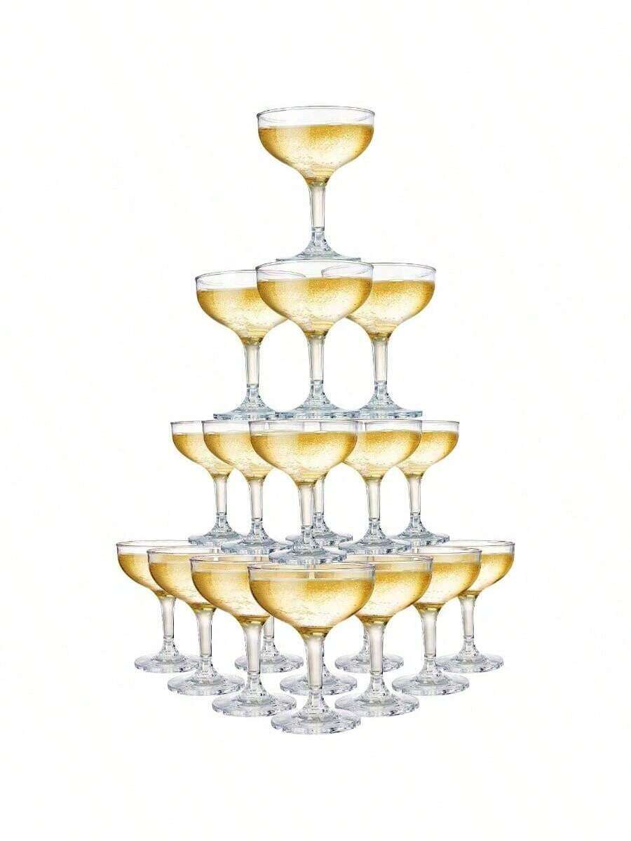 Set Of 20 Coupe Cocktail Glass - огляд і ціна Home Bar Set