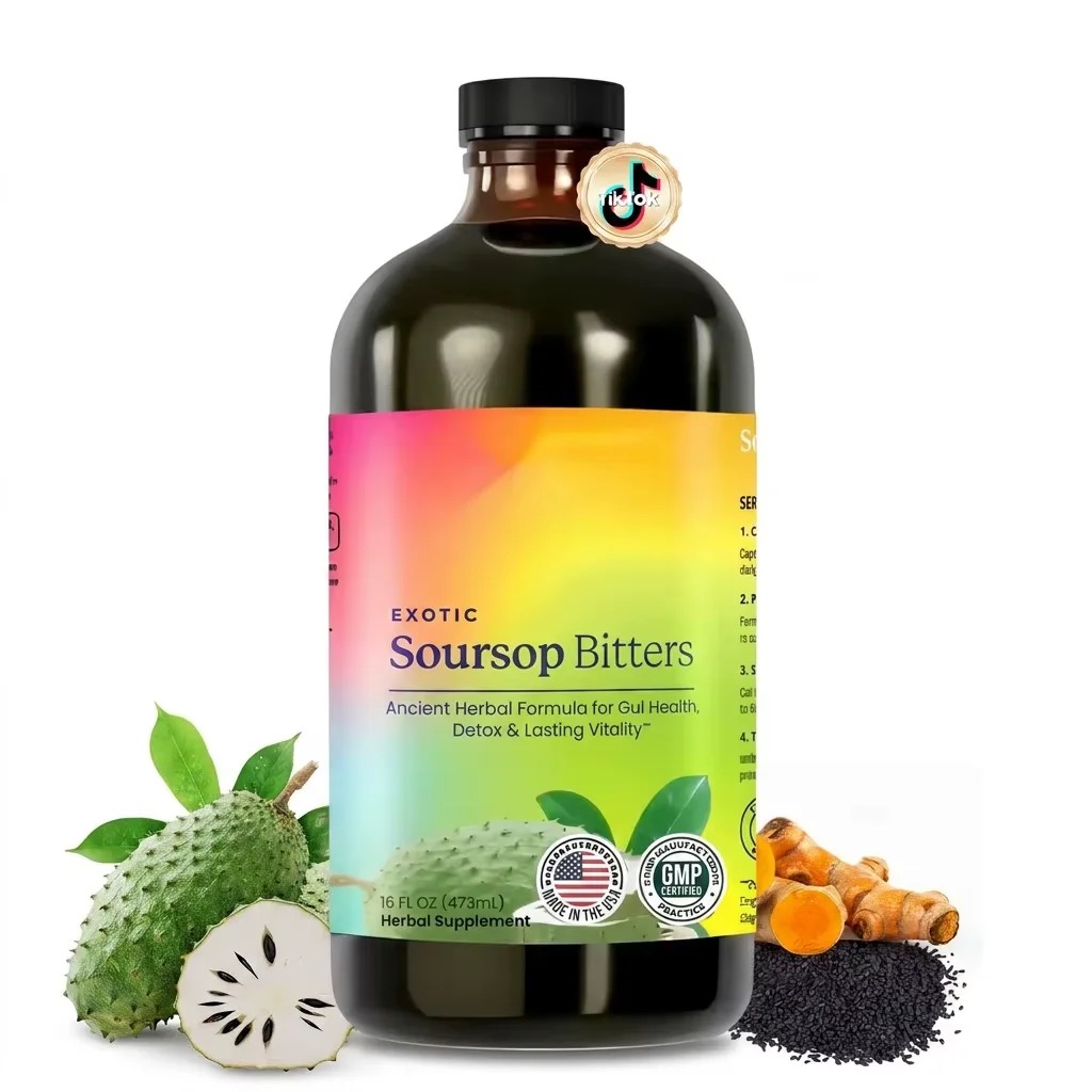 98% High Absorption, Soursop B - огляд і ціна Bitters Bottle Set