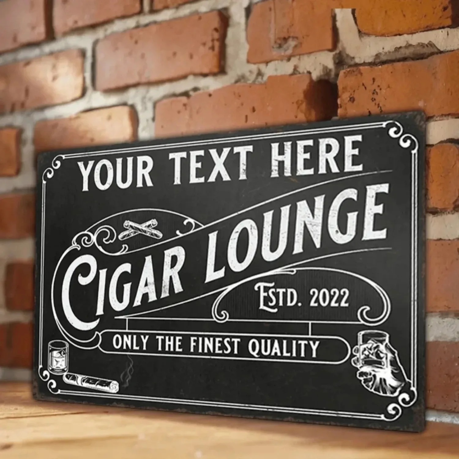 CIFbuy Customizable Cigar Alum - огляд і ціна Home Bar Lounge
