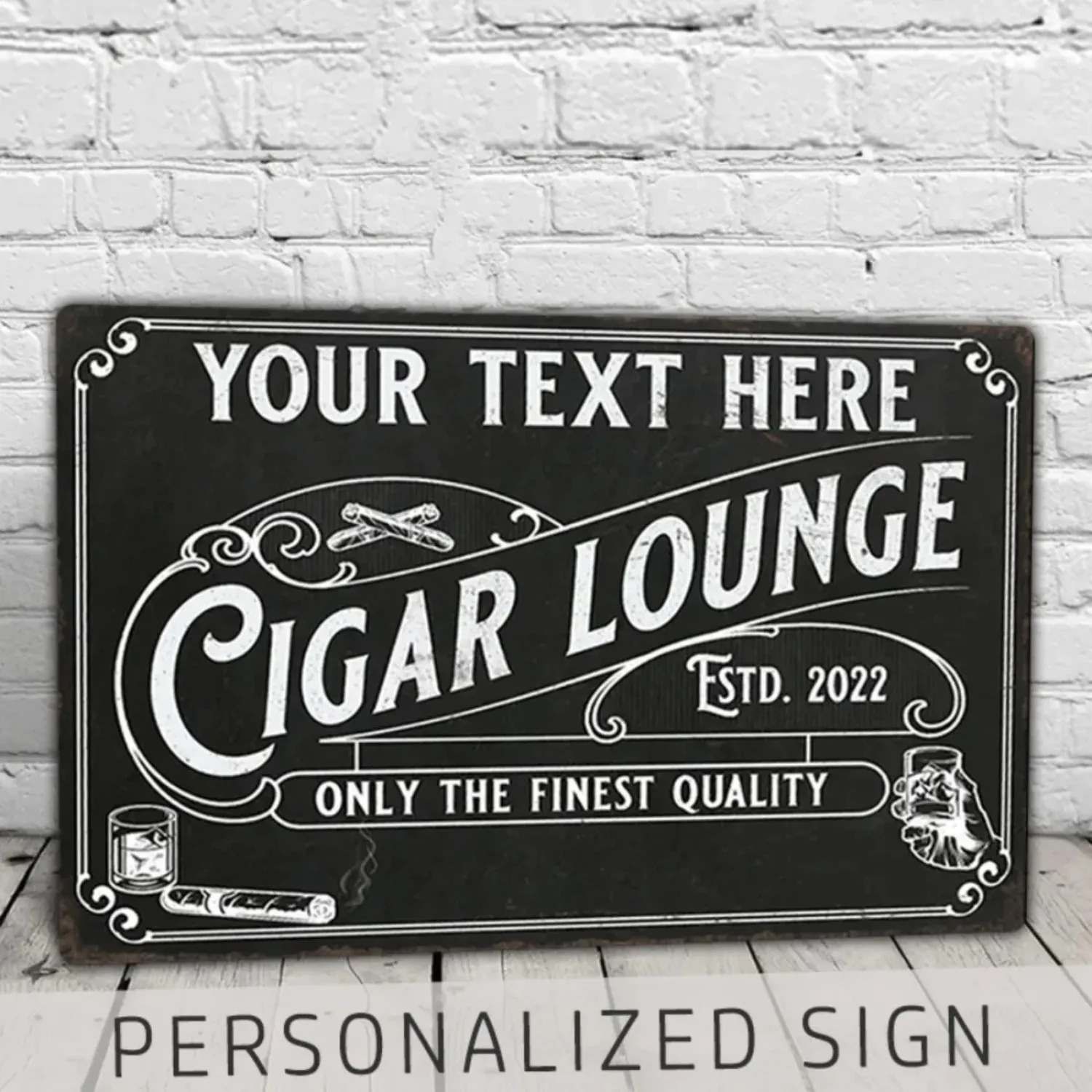 CIFbuy Customizable Cigar Alum - огляд і ціна Home Bar Lounge