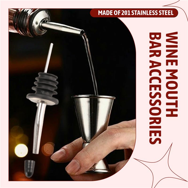 OLTRE-6Pcs Stainless Steel Pou - огляд і ціна Speed Pourer Cap