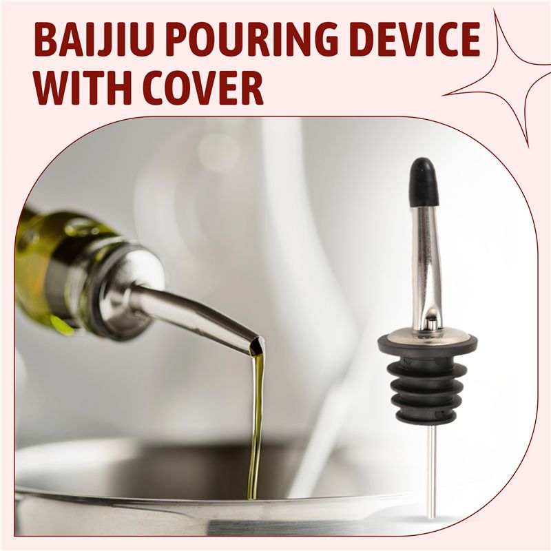 OLTRE-6Pcs Stainless Steel Pou - огляд і ціна Speed Pourer Cap