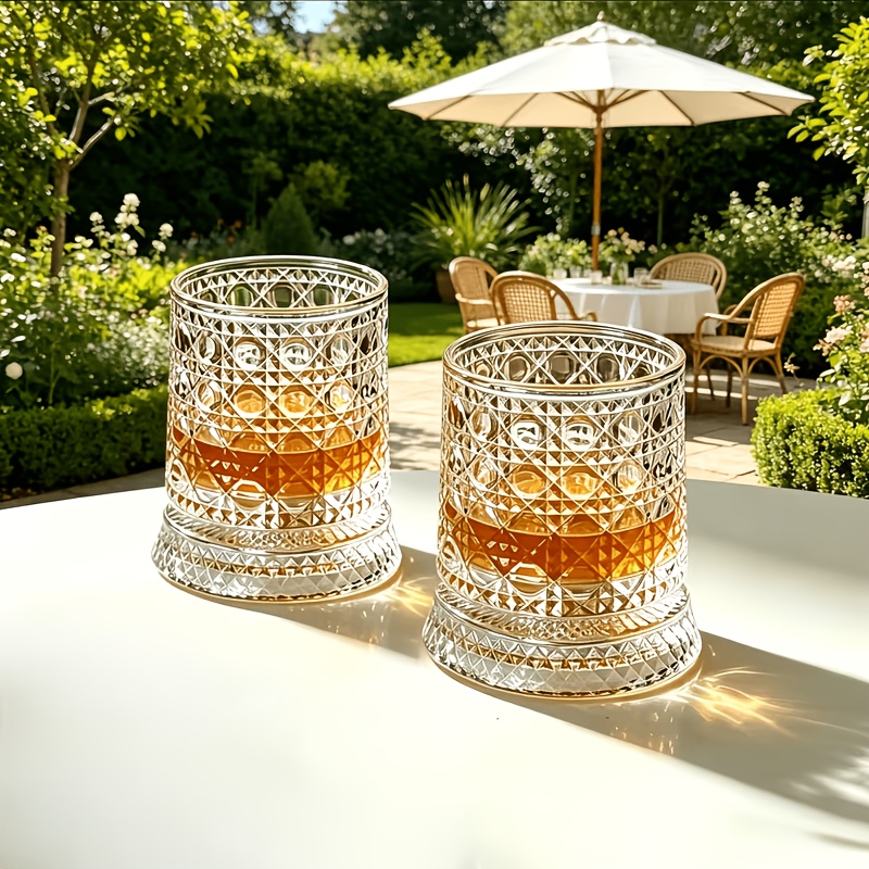 2-Piece Crystal Whiskey Glass  - огляд і ціна Home Bar Set