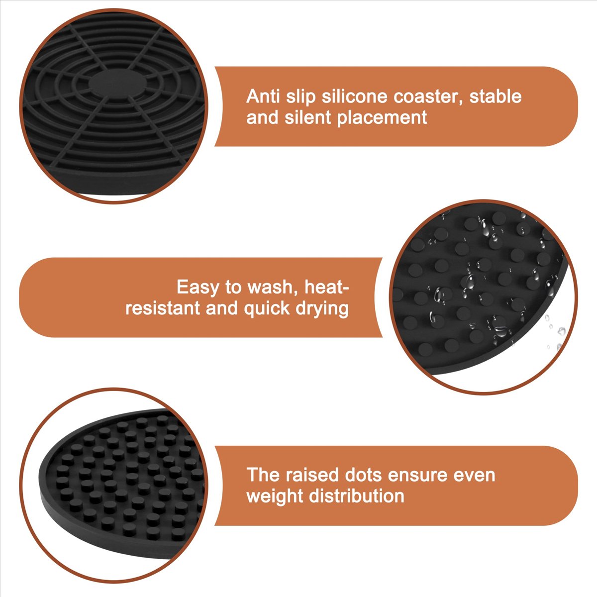[Promotions]Black Round Silico - огляд і ціна Home Bar Set