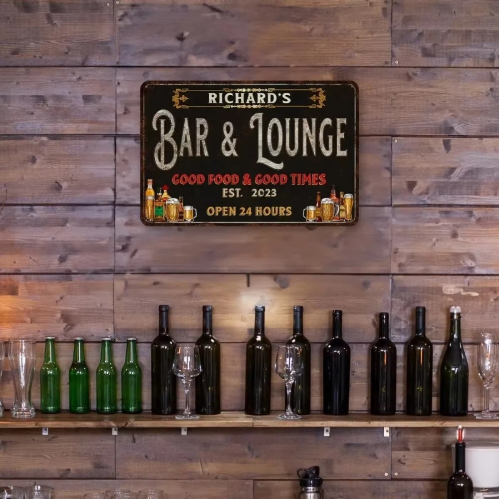 CIFbuy Personalized Custom Tex - огляд і ціна Home Bar Lounge